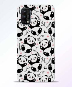 Adorable Panda Realme 7 Pro Back Cover