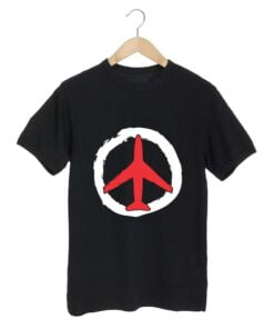 Air Travel Black T shirt