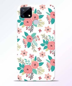 Antique Floral Realme Narzo 20 Back Cover