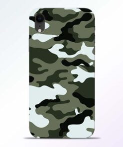 Army Camo iPhone XR Mobile Cover