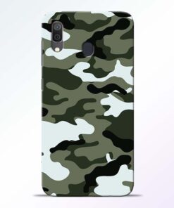 Army Camo Samsung A30 Mobile Cover - CoversGap