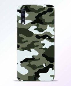 Army Camo Samsung Galaxy A70 Mobile Cover - CoversGap