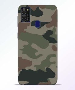 Army Camouflage Samsung M21 Mobile Cover