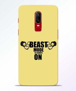 Beast Mode OnePlus 6 Mobile Cover