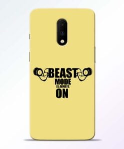 Beast Mode OnePlus 7 Mobile Cover