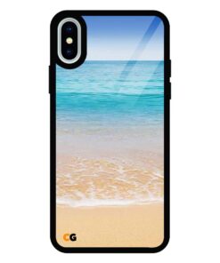 Beautiful Sea iPhone X Glass Cover