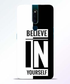 Believe Yourself Oppo F11 Pro Mobile Cover