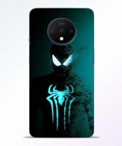 Black Spiderman OnePlus 7T Mobile Cover