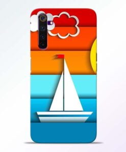 Boat Art Realme 6 Mobile Cover