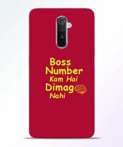 Boss Number Realme X2 Pro Mobile Cover