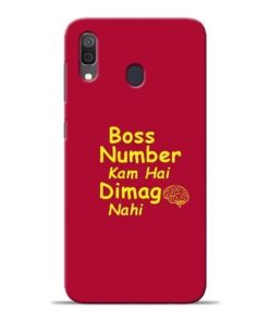 Boss Number Samsung A30 Mobile Cover