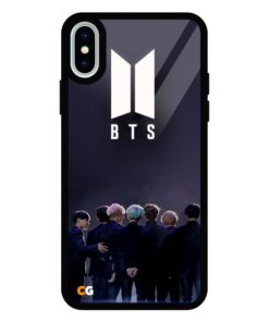 BTS iPhone X Glass Back Cover