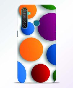 Bubble Pattern Realme 5 Pro Mobile Cover