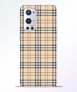 Burberry Oneplus 9 Pro Back Cover