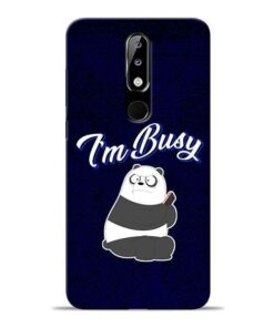 Busy Panda Nokia 5.1 Plus Mobile Cover