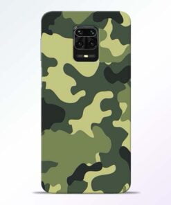 Camouflage Redmi Note 9 Pro Mobile Cover
