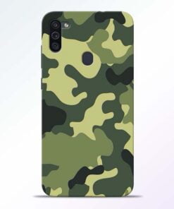 Camouflage Samsung M11 Mobile Cover - CoversGap