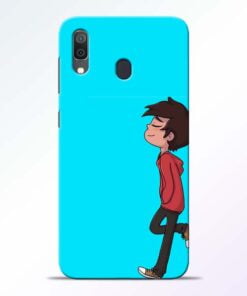 Cartoon Boy Samsung Galaxy A30 Mobile Cover