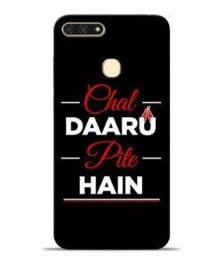 Chal Daru Pite H Honor 7A Mobile Cover