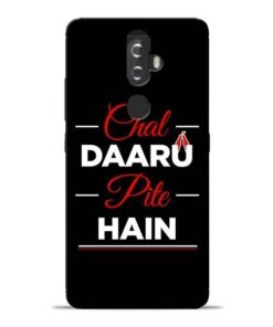 Chal Daru Pite H Lenovo K8 Plus Mobile Cover