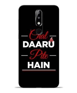 Chal Daru Pite H Nokia 5.1 Plus Mobile Cover