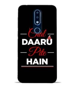 Chal Daru Pite H Nokia 6.1 Plus Mobile Cover