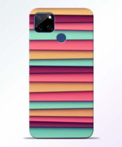 Color Stripes Realme C12 Mobile Cover