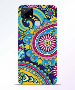 Colorful Mandala Realme Narzo 20 Back Cover