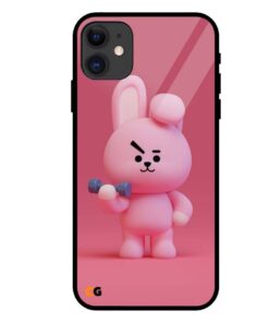 Cooky BT21 iPhone 11 Glass Back Cover