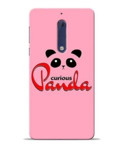 Curious Panda Nokia 5 Mobile Cover