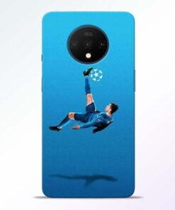 Football Kick OnePlus 7T Mobile Cover