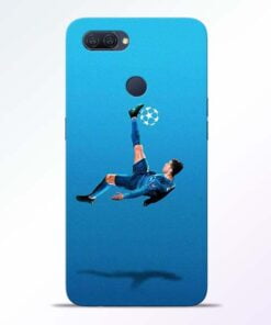 Football Kick Oppo A12 Mobile Cover - CoversGap