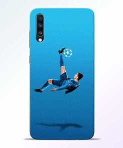 Football Kick Samsung Galaxy A70 Mobile Cover - CoversGap