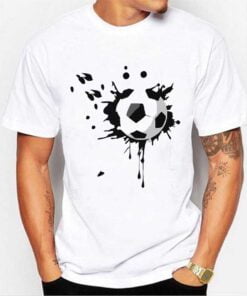 Football Lover White T shirt