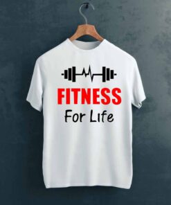 For Life Gym T shirt on Hanger