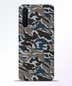 Funkey Camouflage Oneplus Nord Back Cover