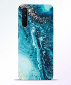 Funky Blue Marble Oneplus Nord Back Cover