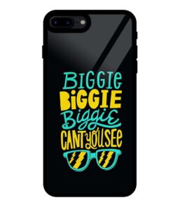 Funny Quote iPhone 7 Plus Glass Cover