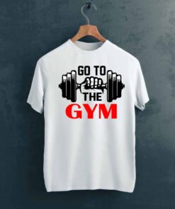 Go To Gym T shirt on Hanger