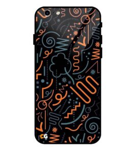 Graffiti iPhone 6s Glass Back Cover