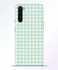 Green Pattern Oneplus Nord Back Cover