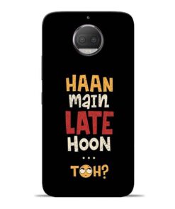 Haan Main Late Hoon Moto G5s Plus Mobile Cover