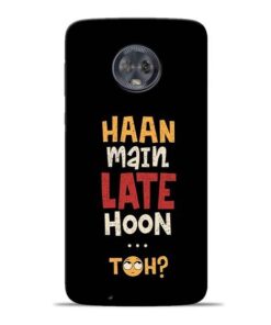 Haan Main Late Hoon Moto G6 Mobile Cover