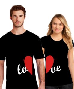 Half Love Couple T shirt