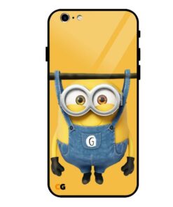 Hanging Minion iPhone 6s Glass Back Cover