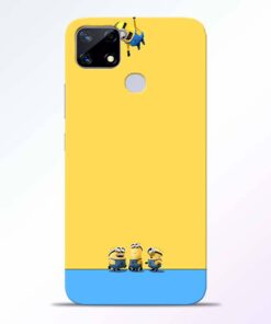 Hanging Minions Realme Narzo 20 Back Cover