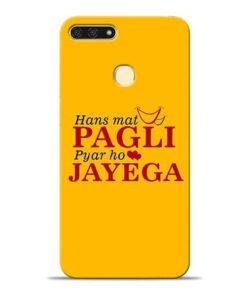 Hans Mat Pagli Honor 7A Mobile Cover