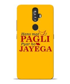 Hans Mat Pagli Lenovo K8 Plus Mobile Cover