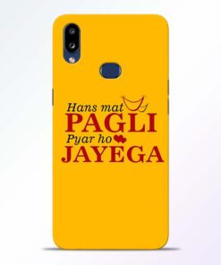 Hans Mat Pagli Samsung Galaxy A10s Mobile Cover