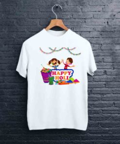 Happy Colourful Holi T shirt - CoversGap